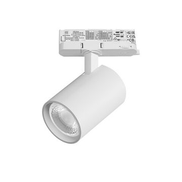 Светильник для трековой системы Quattro LED 36G с адаптером 24W 3000K A5236QT36G белый Alta Base Lightstar