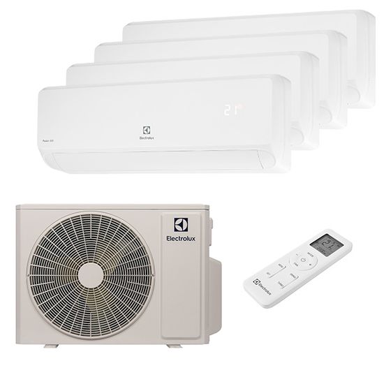 Мультисплит система на 4 комнаты Electrolux EACS/I-07 HMB FMI/N8_ERP/in_WF x 4 / EACO/I-28 FMI-4/N8_ERP