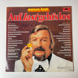 Винтажная виниловая пластинка LP James Last Джеймс Ласт Auf Last Geht's Los (Germany 1977)
