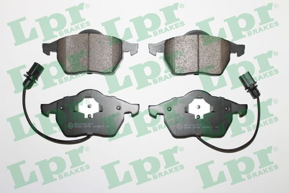 LPR - 05P790-LPR - Brake Pad Set, disc brake