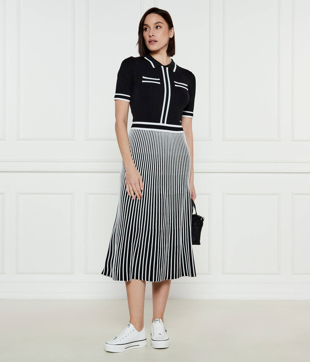 Платье Karl Lagerfeld - черный(A1W13026)