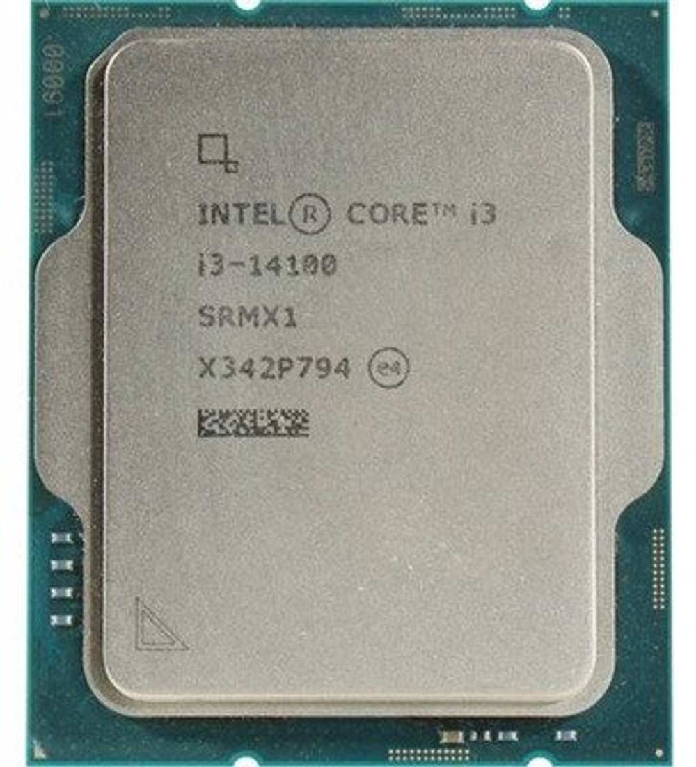 Процессор Intel Core i3-14100 3.5GHz 4/8 Raptor Lake Refresh UHD770 60W LGA1700 OEM