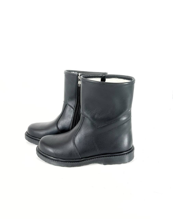 42 Сапоги мужские из кожи теленка и подкладки из натуральной шерсти