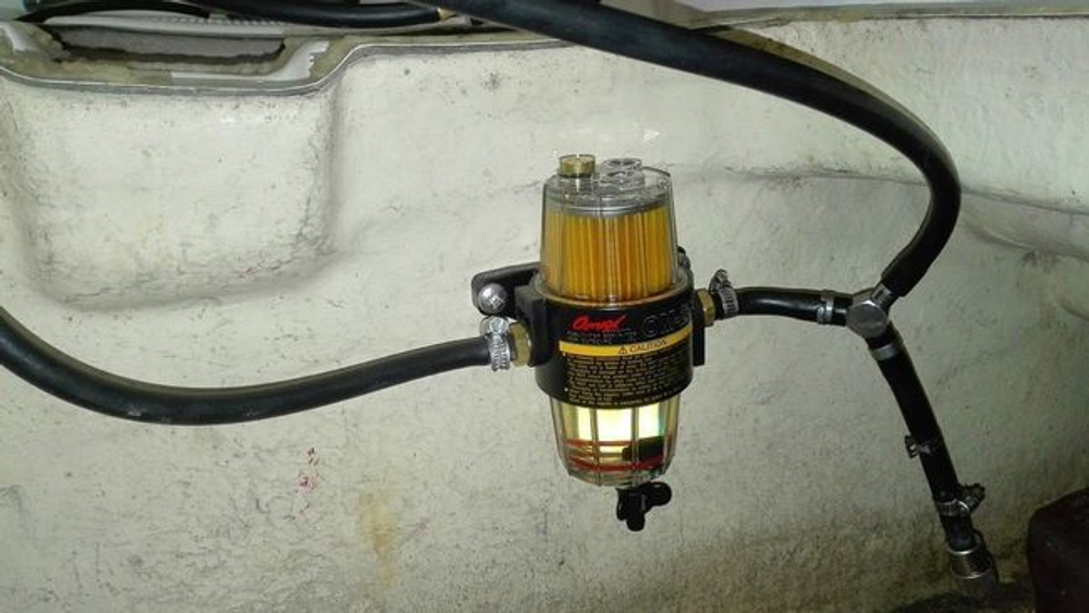 Фильтр топливный с отстойником и фильтром 10мк