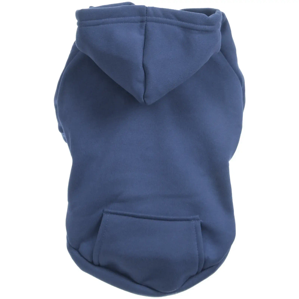Кофта - толстовка для мелких пород собак «BRO Style», цвет тёмно - синий, р XL (на флисе)