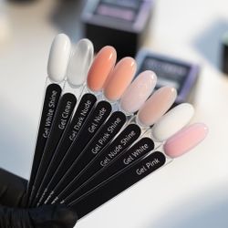 Monami Гель Nude Shine для моделирования ногтей нюдовый с шиммером, 5 г