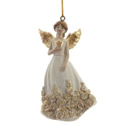 GAEM Фигурка декоративная подвесная "Ангел", L5 W3,5 H9,5 см, 2в.