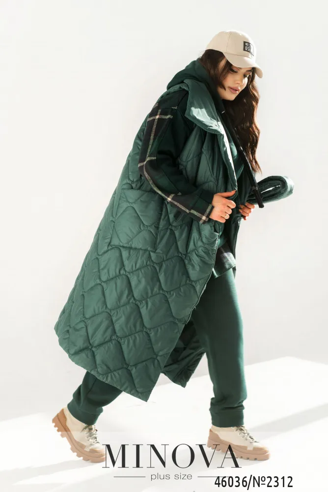 Жилет 2312-зеленый Minova