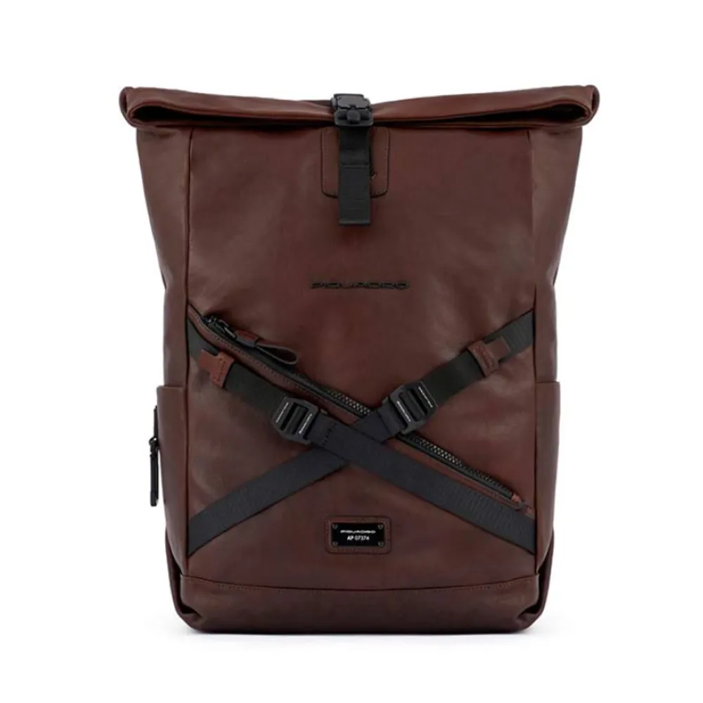Рюкзак Piquadro Harper темно-коричневый из натуральной кожи (CA5677AP/TM)