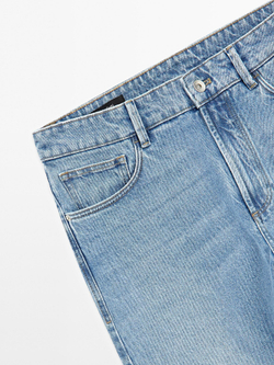 Massimo Dutti Джинсы Slim Fit, синий