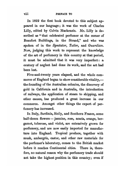 The Art of Perfumery. And Method of Obtaining the Odors of Plants | George William Septimus Piesse