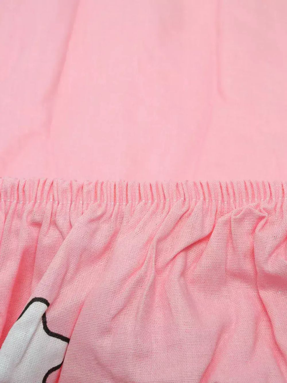 Постельное белье Сказка "Спящие звезды (розовые)" 1,5-сп Наволочка 50х70 см 1 шт Простынь на резинке 90х200 см Пододеяльник 145х215 см, перкаль