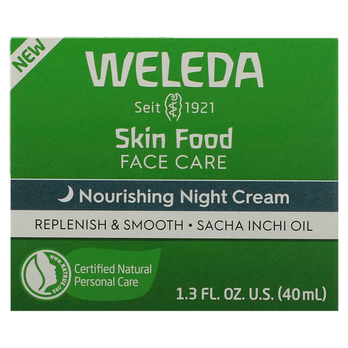Weleda, Skin Food, уход за лицом, питательный ночной крем, 40 мл (1,3 жидк. унц.)