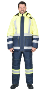 Костюм синий с лимонным и СОП