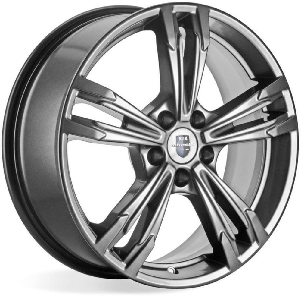 K&amp;K Karrera Light 7x18 5x114.3 ET 38 Dia 67.1 (дарк платинум)