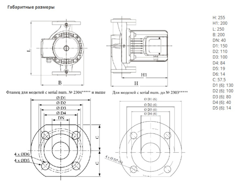 Насос NOC 40/9 DM