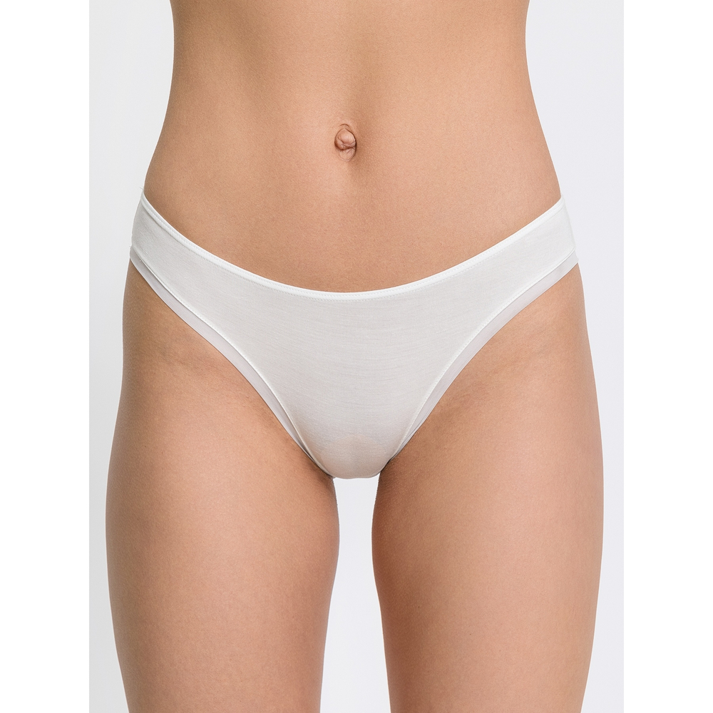 Женские трусы слипы белые OROBLU Perfect Line VOBT01598