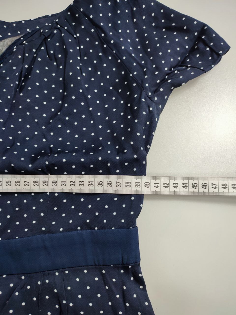 Платье Oodji в мелкий горох 42 размер