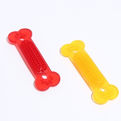 АЛЬКОР Игрушка для собак "Кость", пластик, 14 см