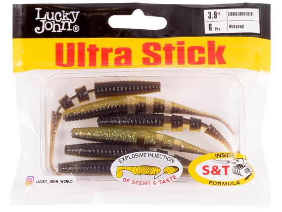 Слаги съедобные LJ Pro Series Java Stick 3,9in (10 см), цв. T36, 6 шт.