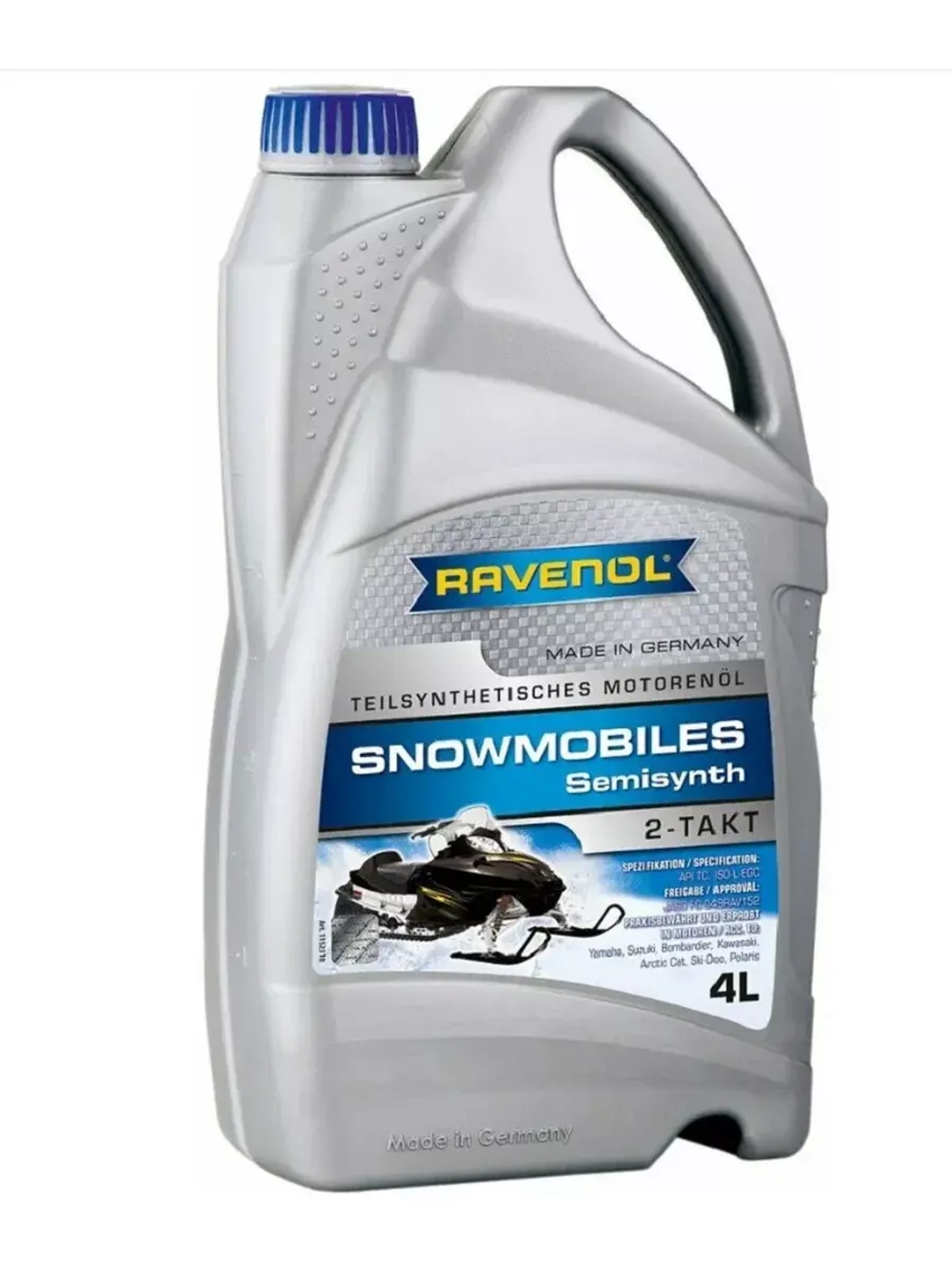 Масло для 2-Такт снегоходов RAVENOL Snowmobiles Teilsynth