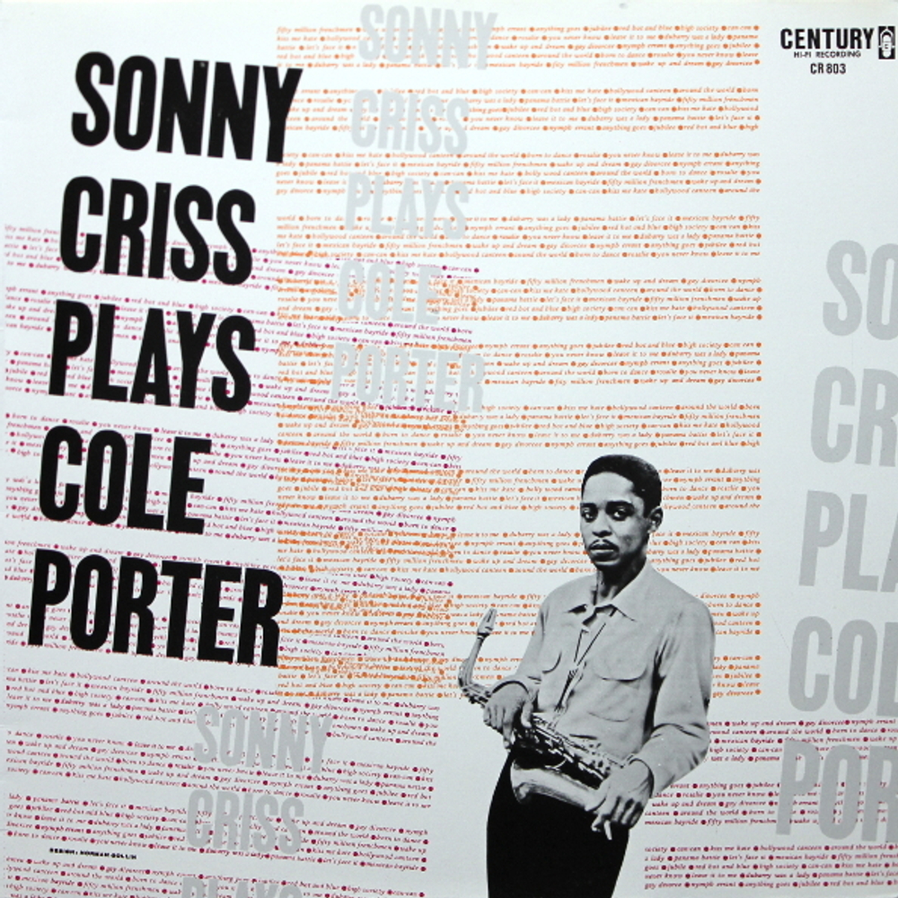 Sonny Criss / Sonny Criss Plays Cole Porter (LP)