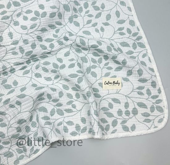 Плед-одеяло из муслина, Оливковая ветвь