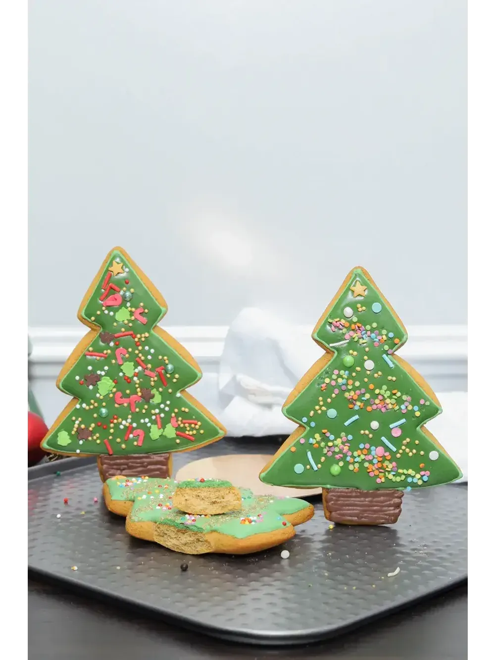 Имбирные пряники макси "Елочки" 10 шт. Имбирные пряники макси "Елочки" 10 шт.