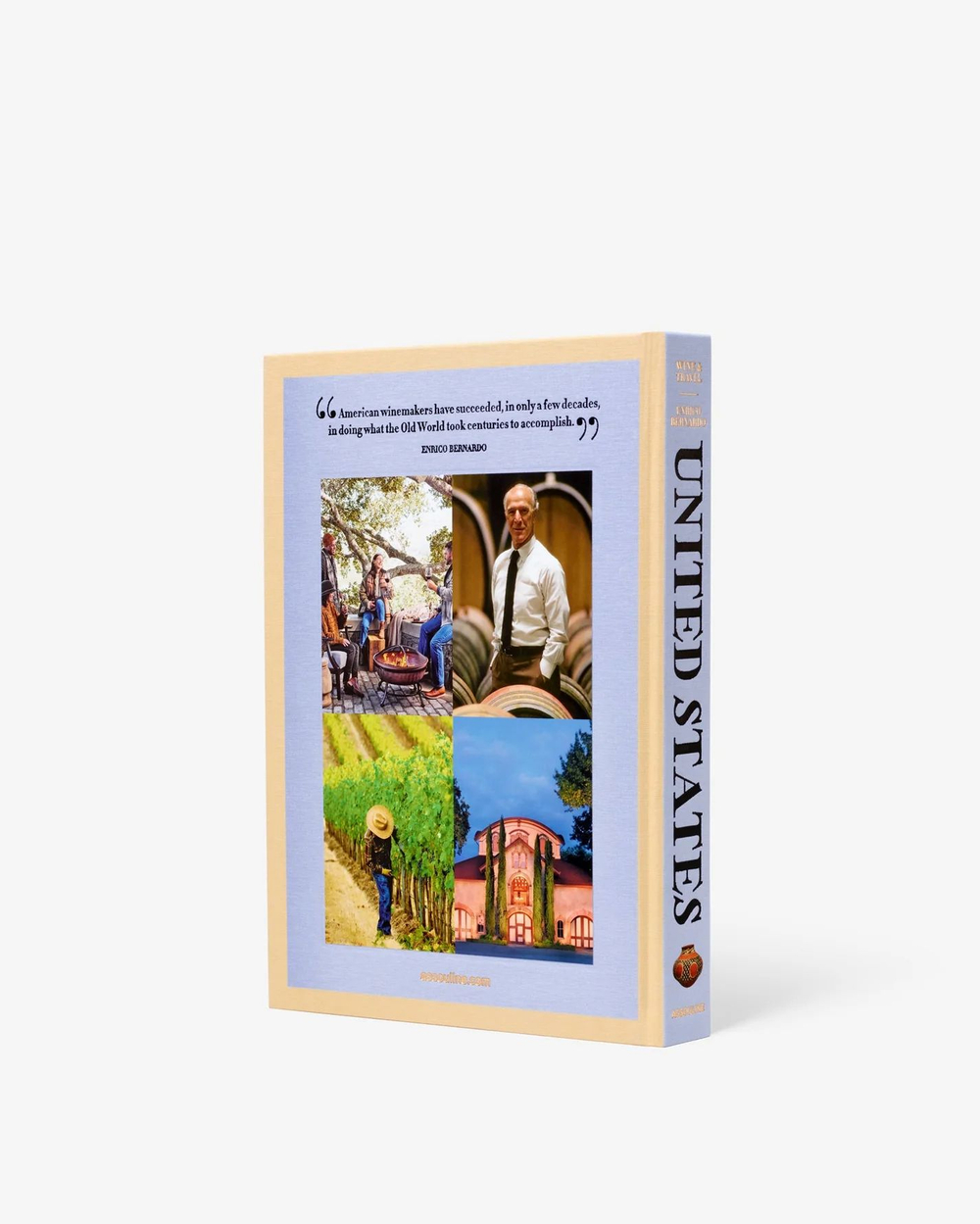 Книга на английском языке Assouline WINE & TRAVEL UNITED STATES OF AMERICA