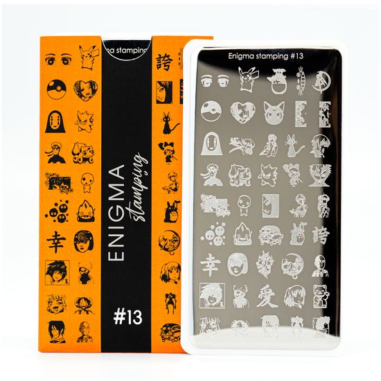 Пластина для стемпинга Enigma Stamping №13