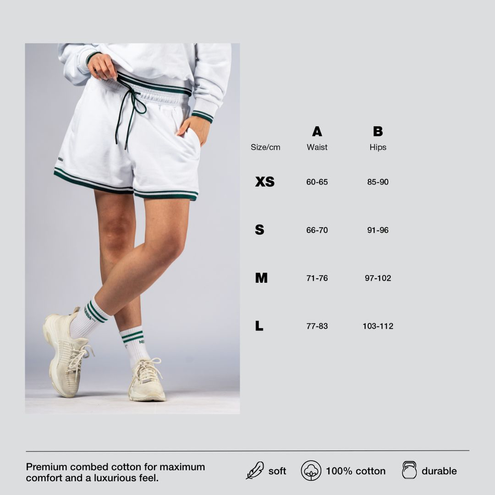 Шорты Lounge Sweatshorts CLUB D’OR 643 Белые
