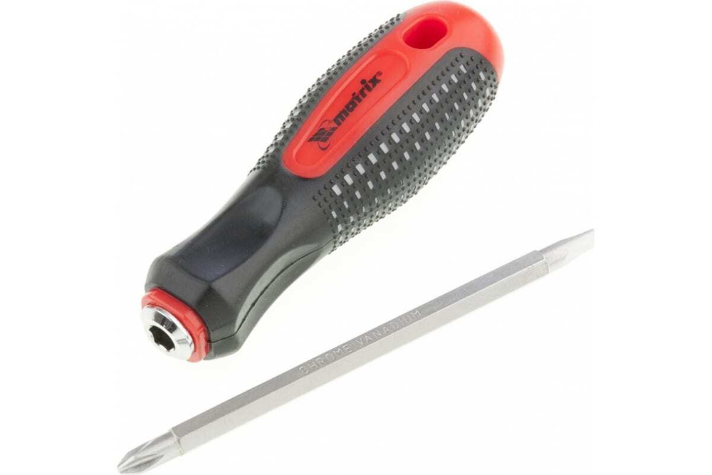 ОТВЕРТКА КОМБИНИР MATRIX FUSION SL6,0 / PH2ММ CRV 3-Х КОМП/РУК ANTI SLIP 11451