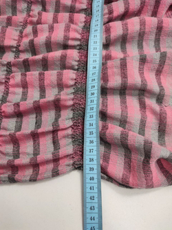 Шарф оригинальный с бахромой