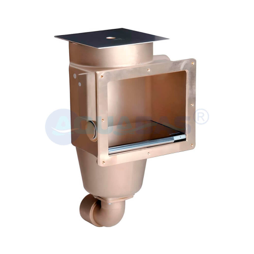 Скиммер Hugo Lahme 240мм из бронзы 2" ВР без декор. рамки (1262020)