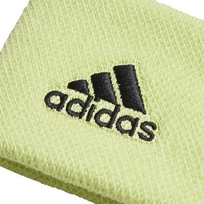 Напульсник теннисный Adidas Tennis Wristband Small (OSFM) - lime/black