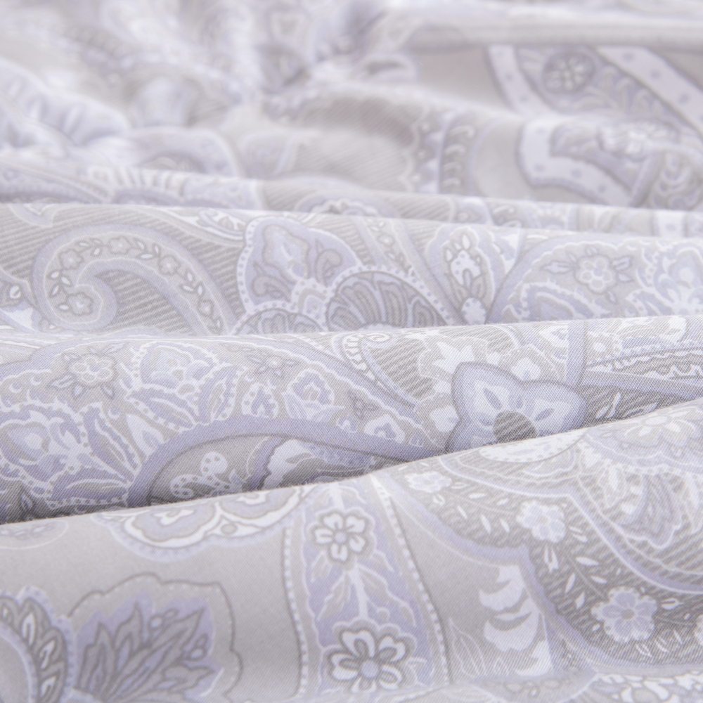 Комплект постельного белья Сатин с Одеялом 100% хлопок 160x80 на резинке OBR169