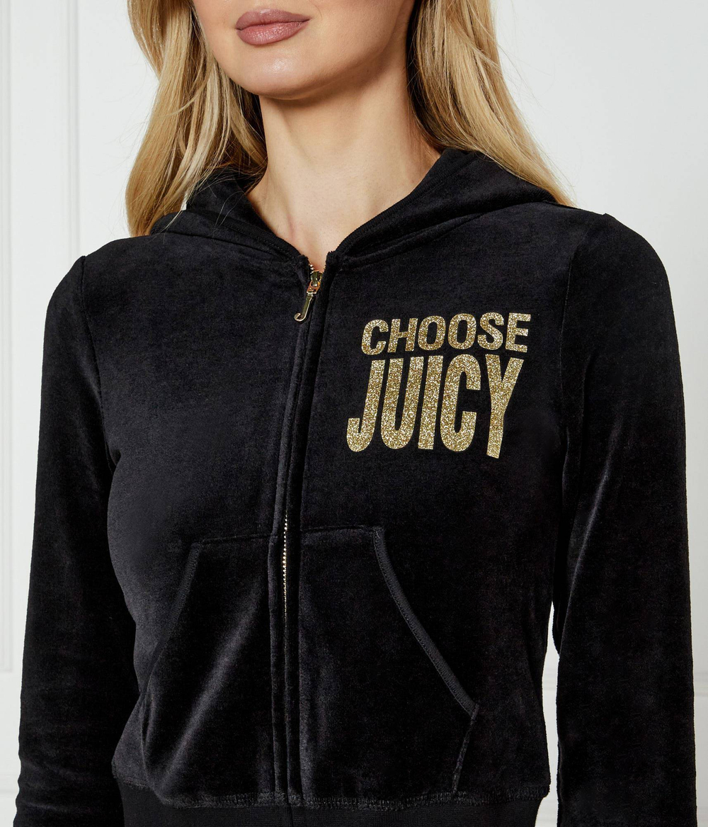 Худые Robyn Bamboo Velour Heritage Juicy Couture - черный(JCGAS125001)