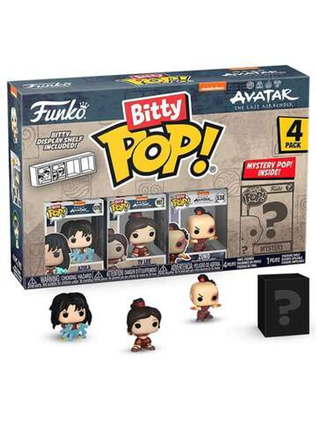 Фигурка Funko Bitty POP! Avatar The Last Airbender Azula+Ty Lee+Zuko+Mystery (1 of 4) 4PK 73057