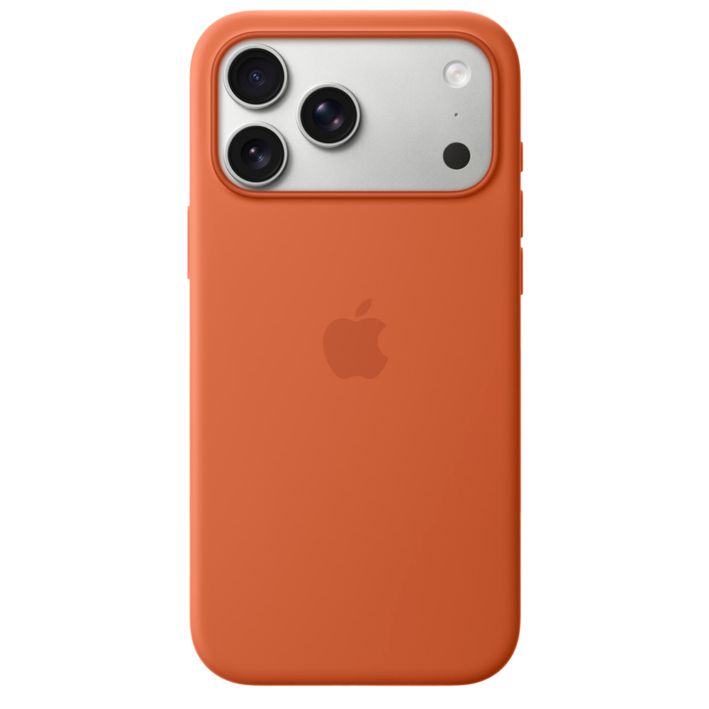 Силиконовый чехол Apple Silicone Case with MagSafe для iPhone 17 Pro Max, Terra Cotta