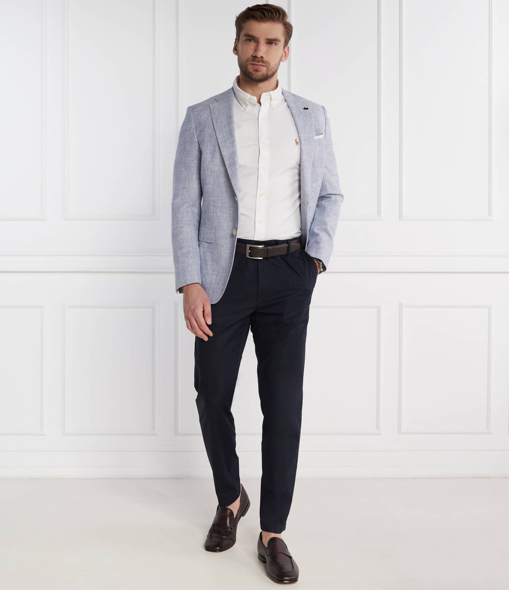 Чиносы P-Kane-EL BOSS BLACK - темно-синий(50514213)