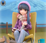 Rin and Nadeshiko Yuru Camp△ Фигурка