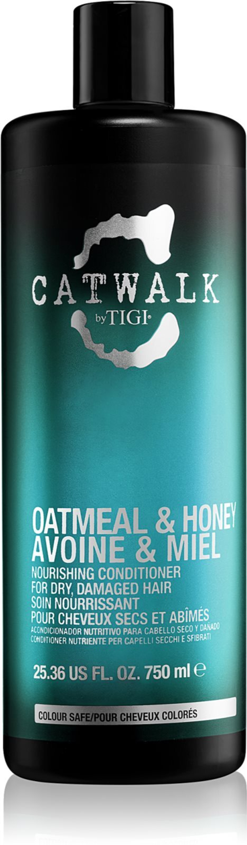 TIGI Catwalk Oatmeal & Honey - питательный кондиционер для сухих и поврежденных волос /   750  ml  / GTIN 615908421507