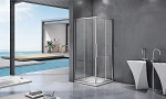 Душевой уголок Good Door IDEA CR-90-C-CH стекло прозрачное/профиль хром
