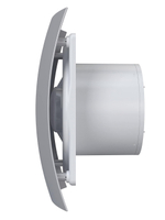 Вентилятор накладной BREEZE D125 обр.клапан Gray metal DICITI