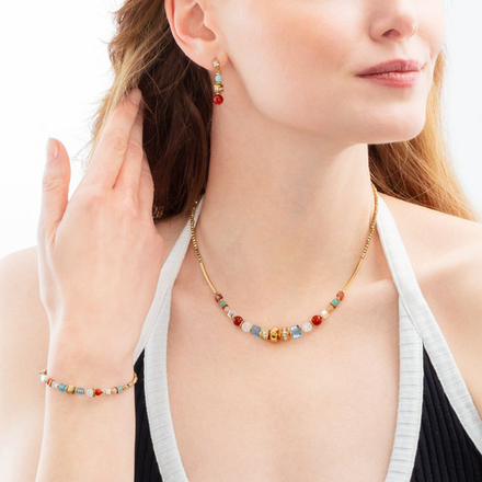 Серьги Coeur de Lion Multicolour Gold 3023/21-1516