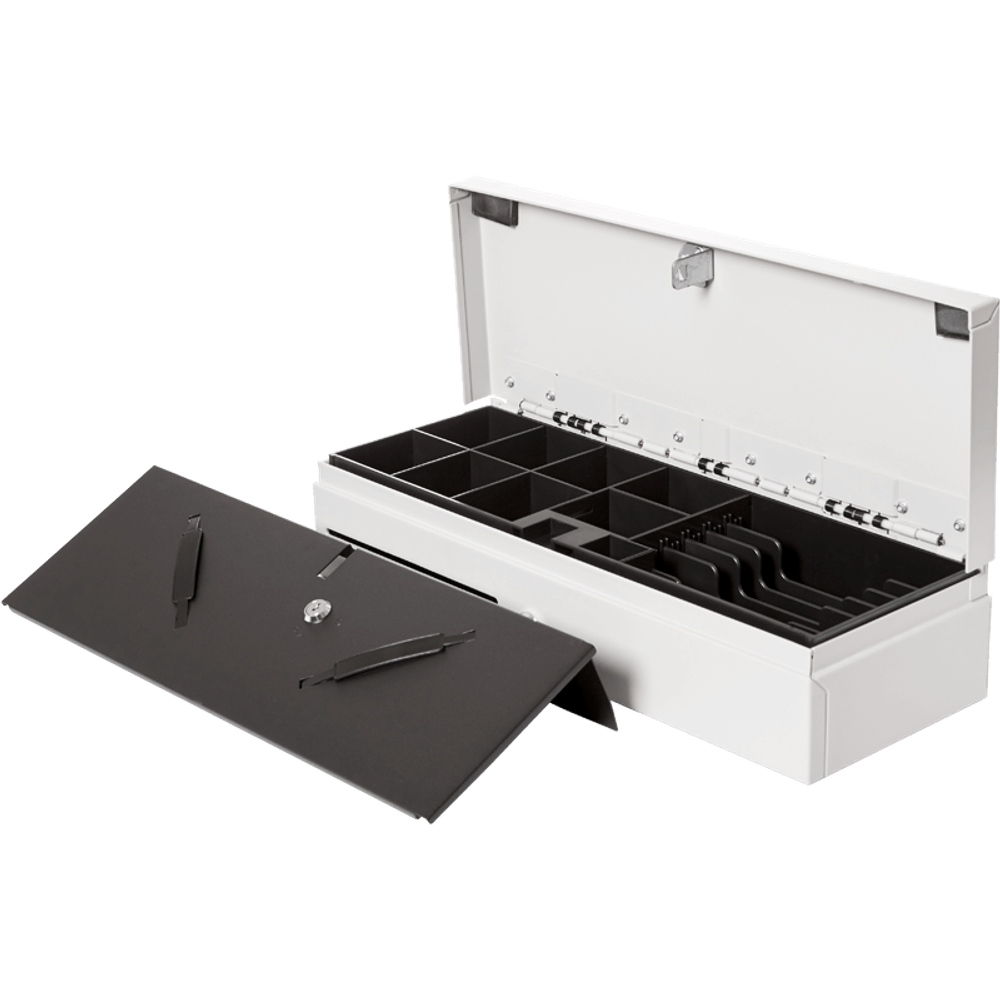 Денежный ящик PayTor FlipTop (Белый, Переходник, Epson, арт. HT-FL-6001-13W1-2)