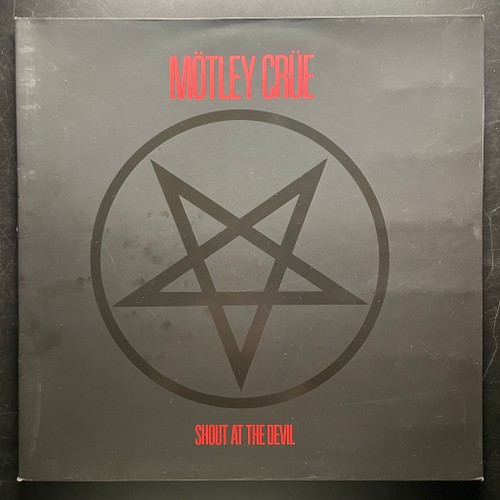 Motley Crüe ‎– Shout At The Devil (Европа 1983г.)