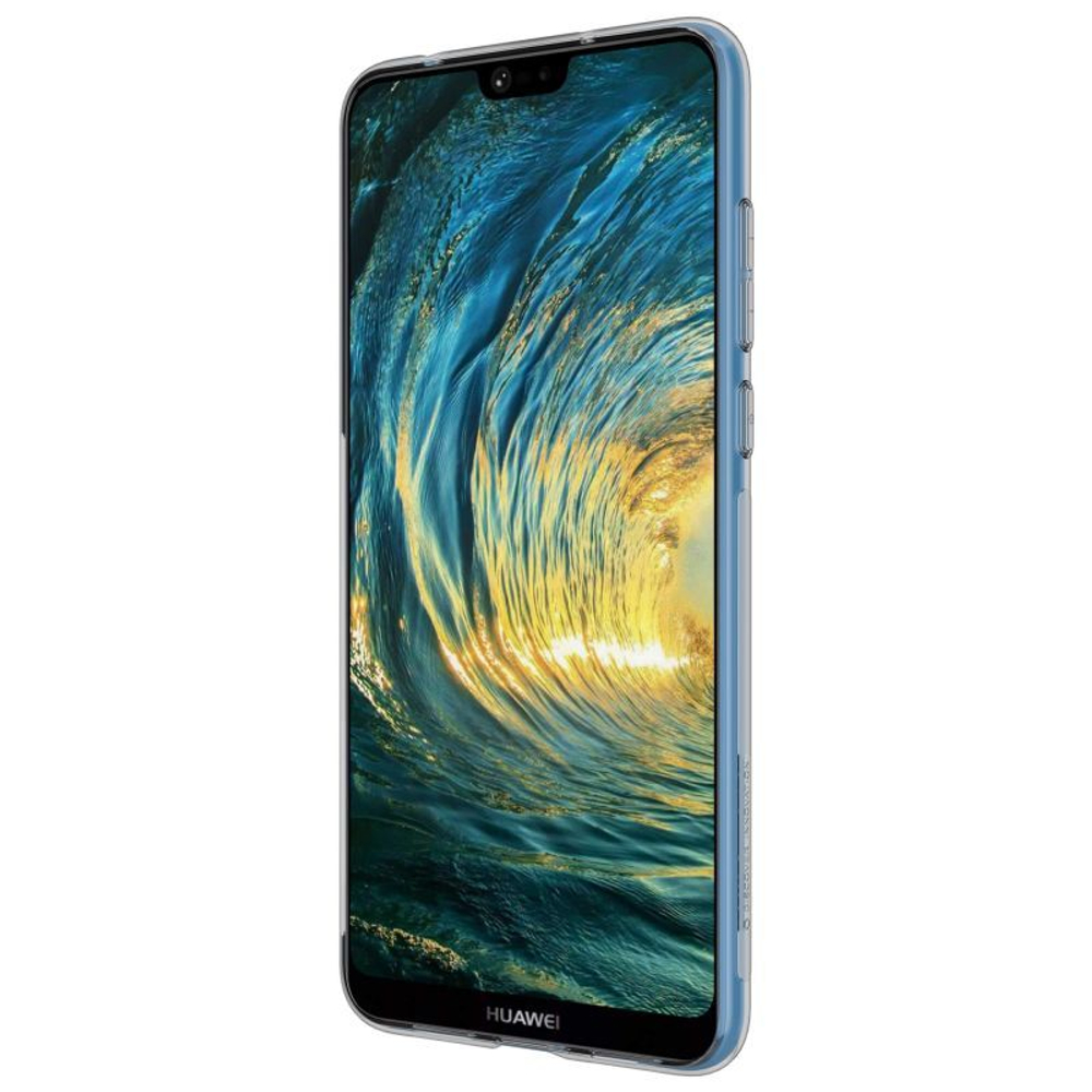 Прозрачный силиконовый чехол Nillkin Nature для Huawei P20 Pro