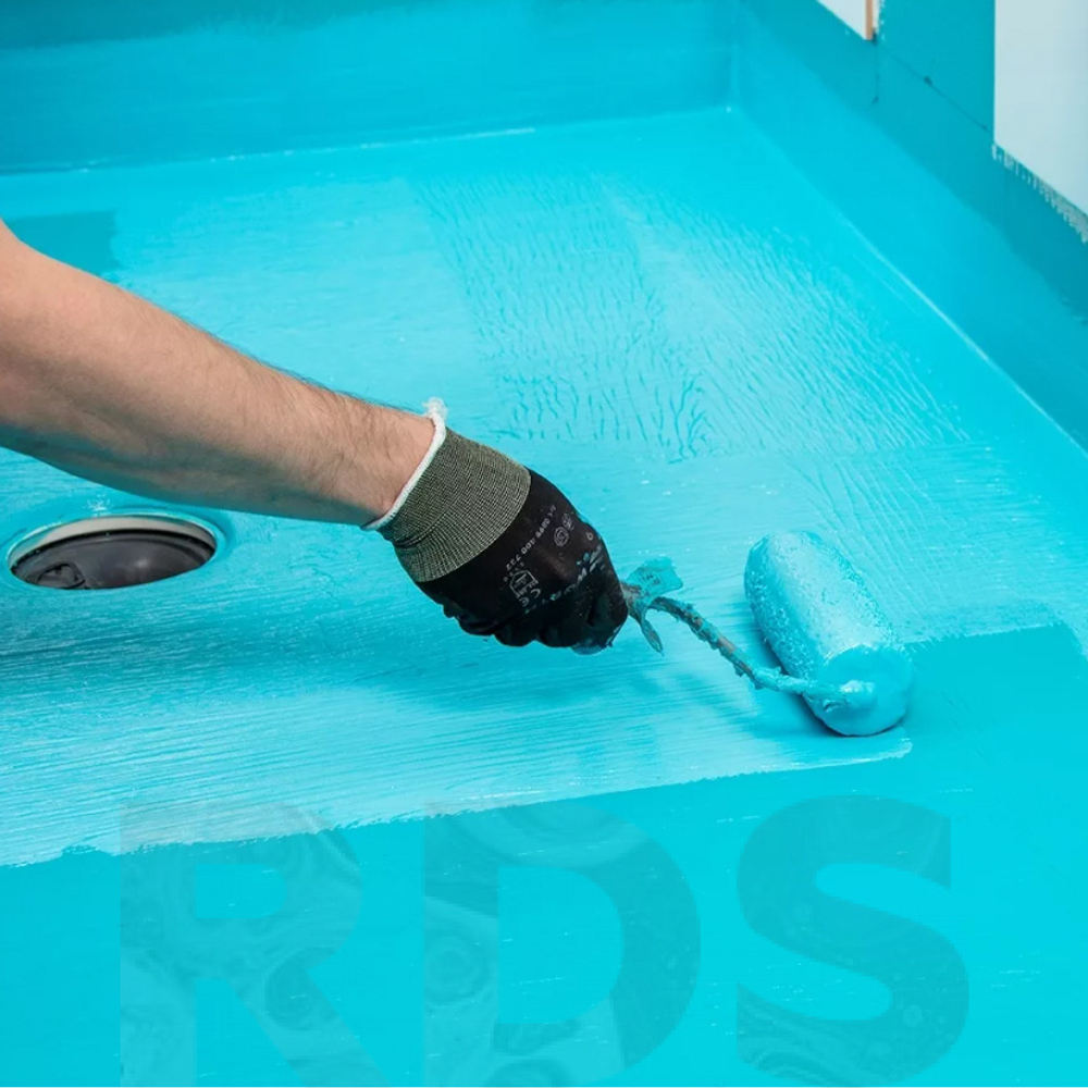 Мастика гидроизоляционная латексная Грида ГидроМЭБ Акрил голубая