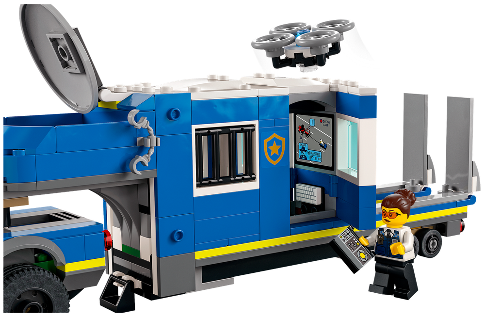 Конструктор LEGO City Police 60315 Полицейский мобильный командный трейлер